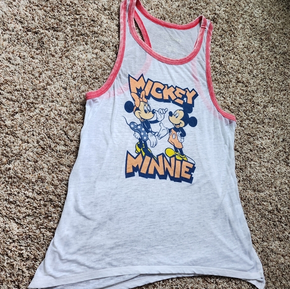 Vintage Disney Minne and Mickey Mouse Womens Tank Top Retro Sz MEDIUM - Picture 2 of 9